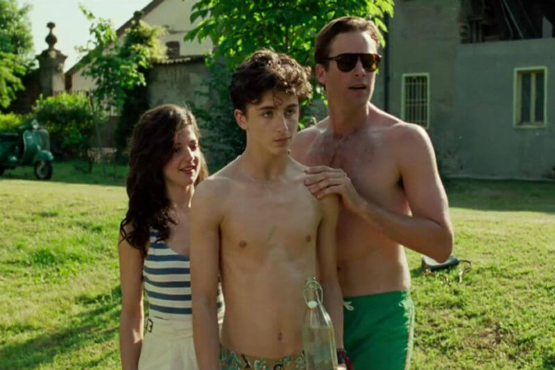 Golden Globes, il successo di Call Me By Your Name: tre nomination