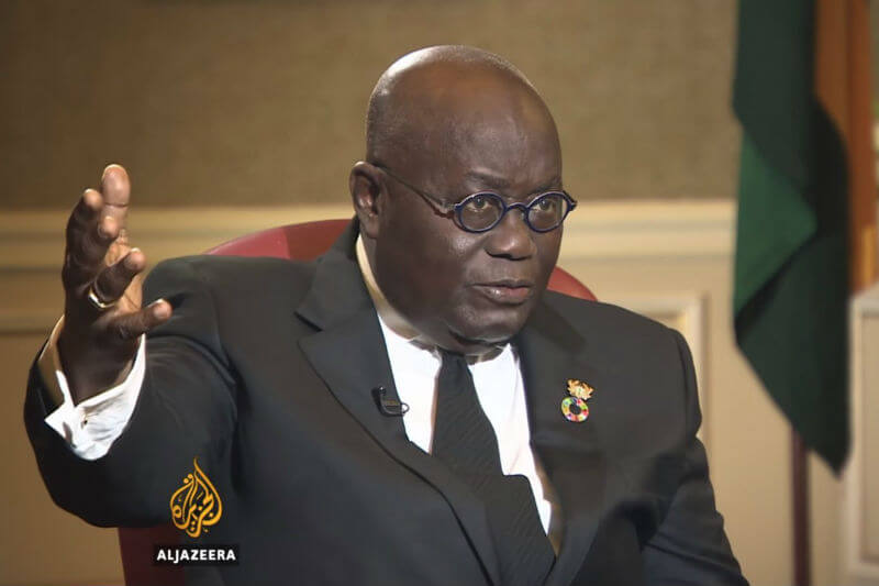 Il presidente del Ghana: “Destinati a decriminalizzare l’omosessualità”