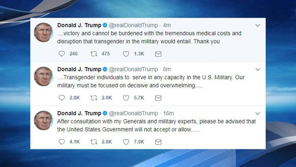 Transgender nell'esercito, arriva un'altra sconfitta per Trump - transgender 1 - Gay.it