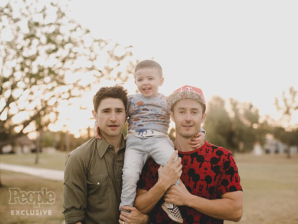 Matt Dallas e Blue Hamilton