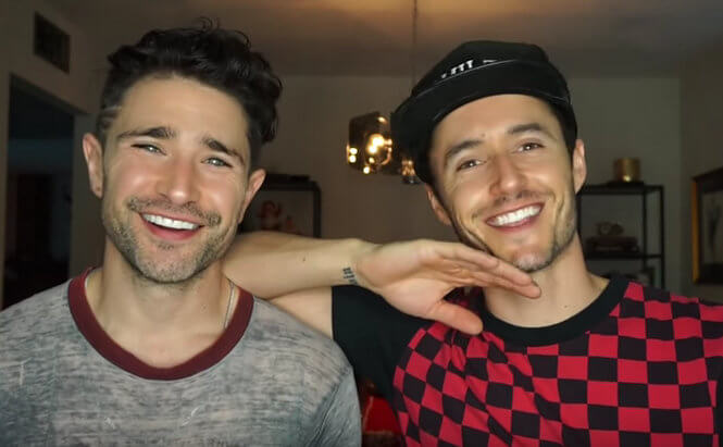 Matt Dallas e Blue Hamilton