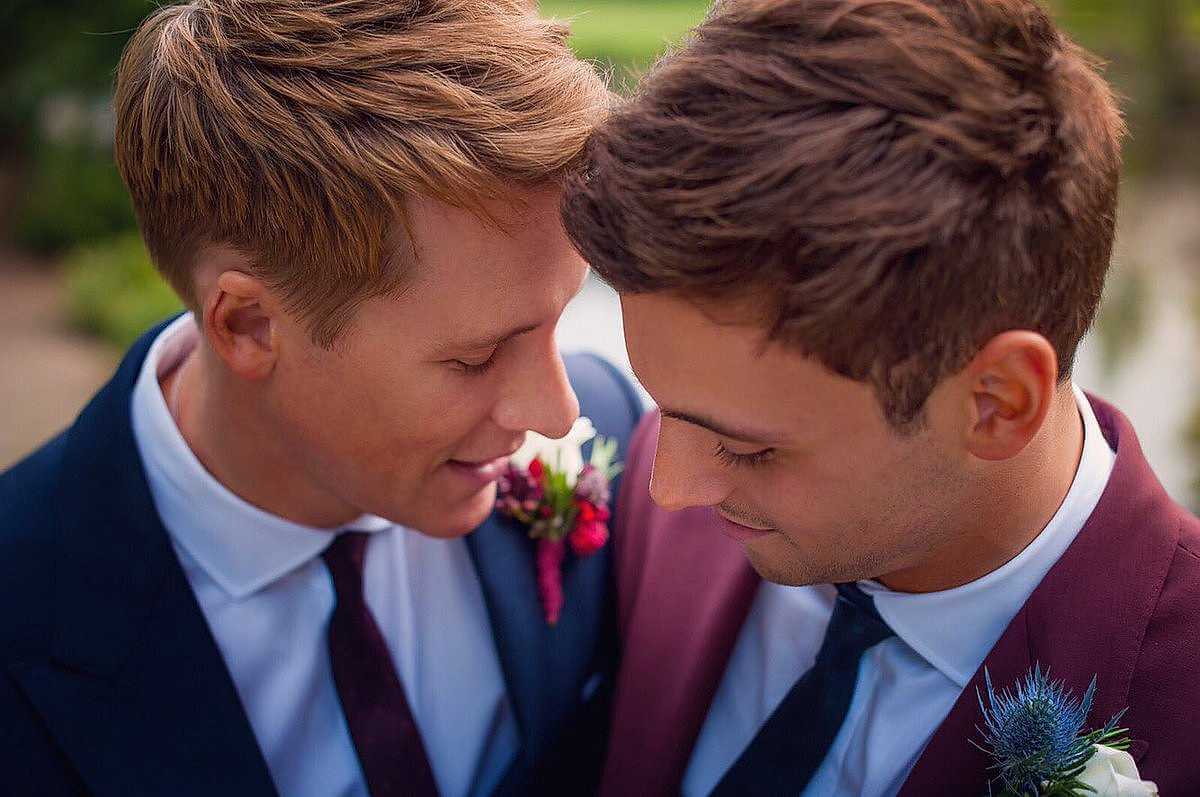 Tom Daley e Lance Black