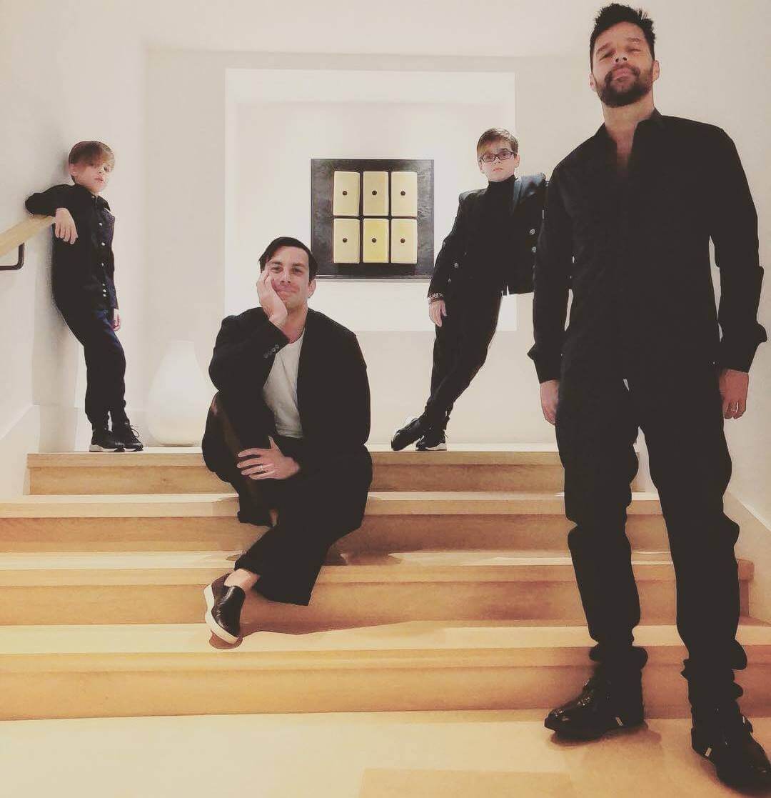 Ricky Martin e Jwan Yosef