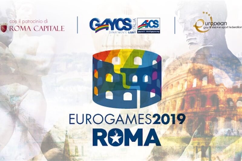 EuroGames Roma 2019, c’è il sostegno del CONI