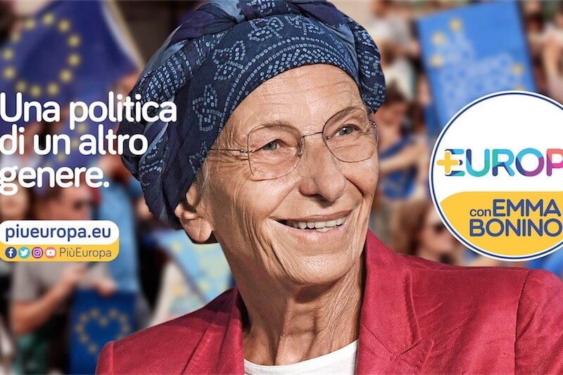 Elezioni 2018, i diritti LGBT nel programma di +Europa con Emma Bonino