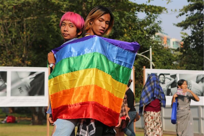 Myanmar, migliaia di partecipanti per il primo storico Pride pubblico - foto - Scaled Image 55 - Gay.it