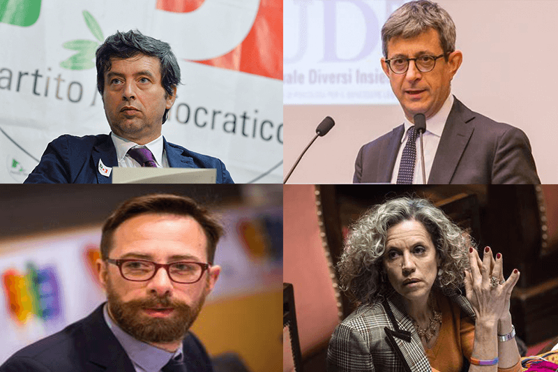 Unioni civili sotto attacco: Cirinnà, Orlando, Viotti e Lo Giudice al circolo Mieli di Roma