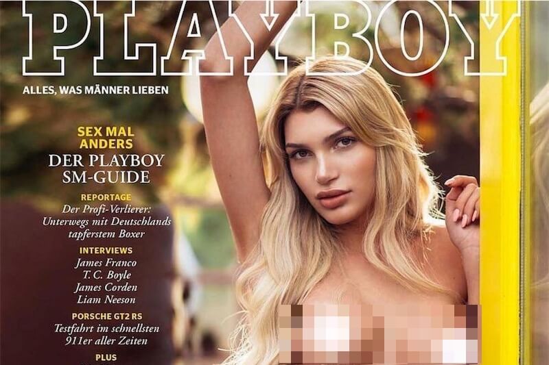 Giuliana Farfalla, prima modella transgender sulla copertina di Playboy Germania