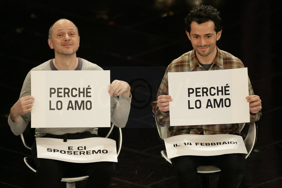 Futuri sposi a Sanremo