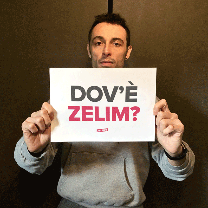 Cecenia, Zelim Bakaev è scomparso da sei mesi - parte la campagna social per attivare le ricerche - GIF Zelim Poster - Gay.it