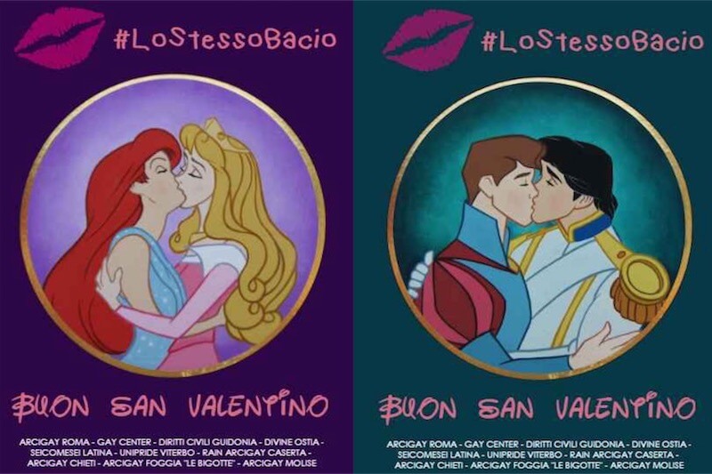 San Valentino, 10 piazze italiane per celebrare l’amore gay