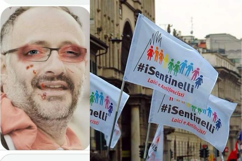 Sentinelli di Milano, minacce omofobe al portavoce Luca Paladini