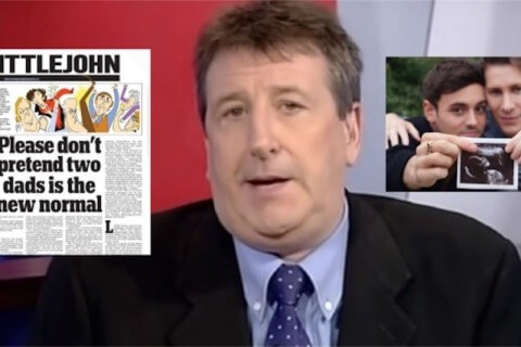 Giornalista inglese all'attacco di Tom Daley: 'I papà gay non sono la normalità, mi fanno vomitare' - Scaled Image 44 - Gay.it