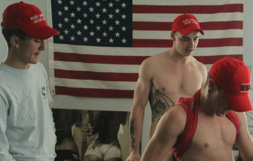 Trump and Pump, il porno gay che sfotte i sostenitori del presidente Usa