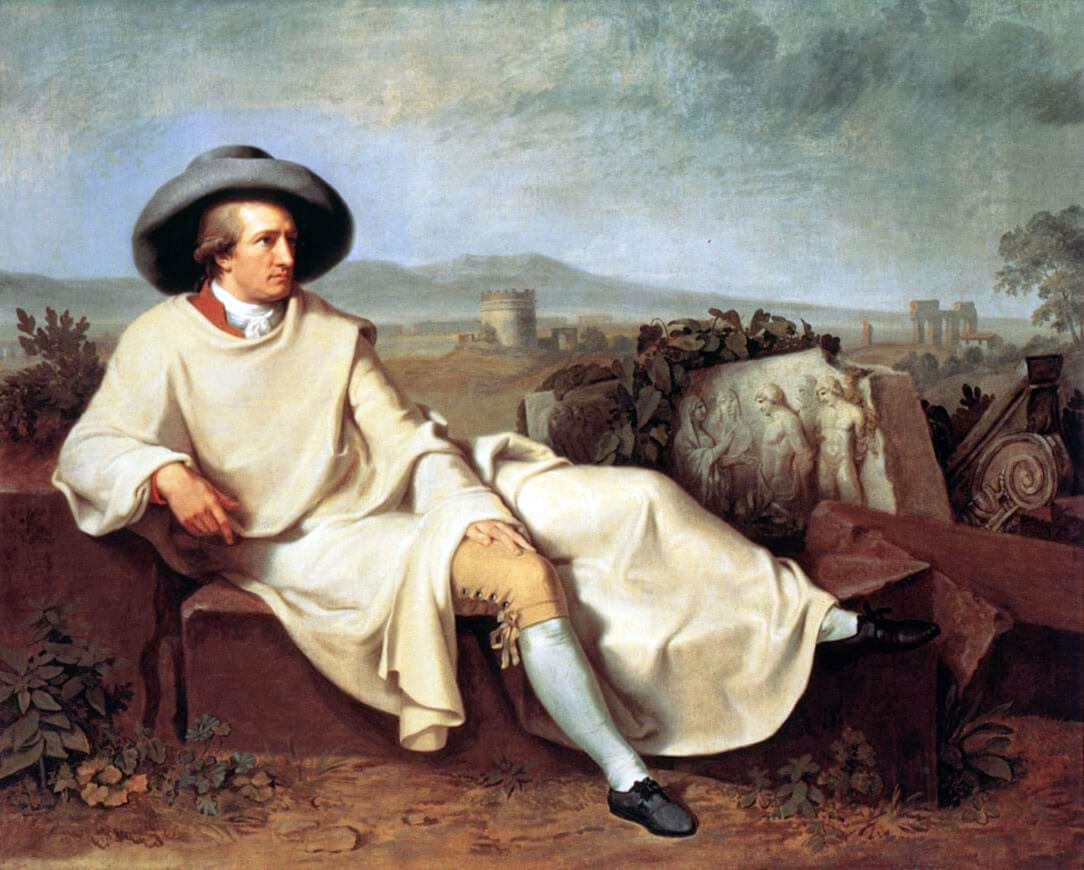 Goethe durante il suo Grand Tour