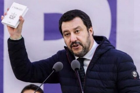 Matteo Salvini Lega Torino