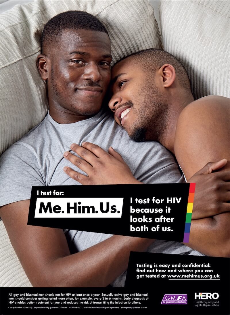 Me. Lui. Noi, la campagna che mira a sensibilizzare i gay di colore sull'importanza del test HIV - Scaled Image 1 15 - Gay.it