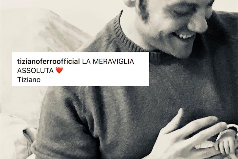 Tiziano Ferro è diventato papà? L'annuncio social: 'La meraviglia assoluta' - Scaled Image 49 - Gay.it