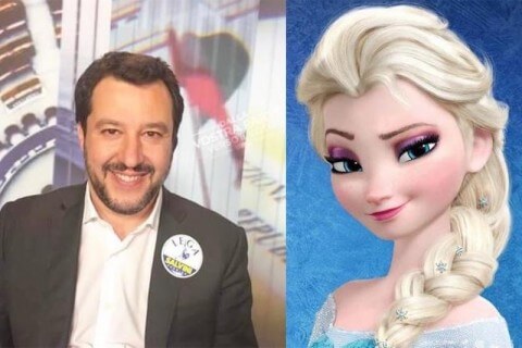 Matteo Salvini vs. Disney: 'No ad Elsa di Frozen lesbica' - video - Scaled Image 5 - Gay.it