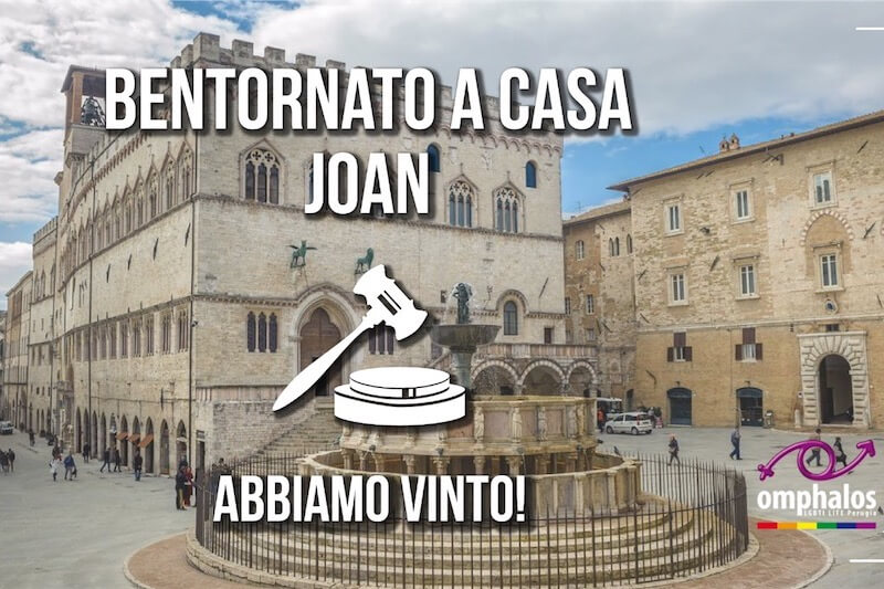 Caso Joan: Tribunale di Perugia ordina la trascrizione di entrambe le mamme