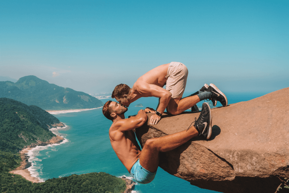bacio gay rio de janeiro viaggio coppia gay