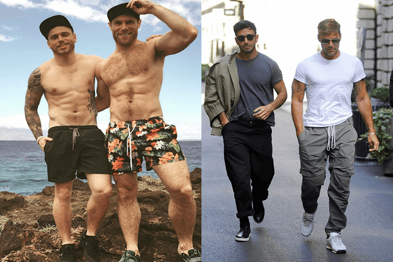 Gus Kenworthy e Matt Wilkas a caccia di Ricky Martin e marito: “Ci rivediamo?”