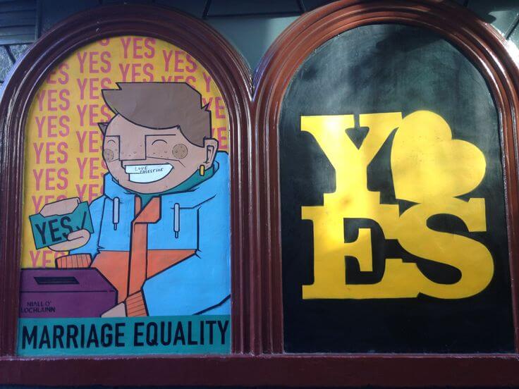 Street gay art Dublino