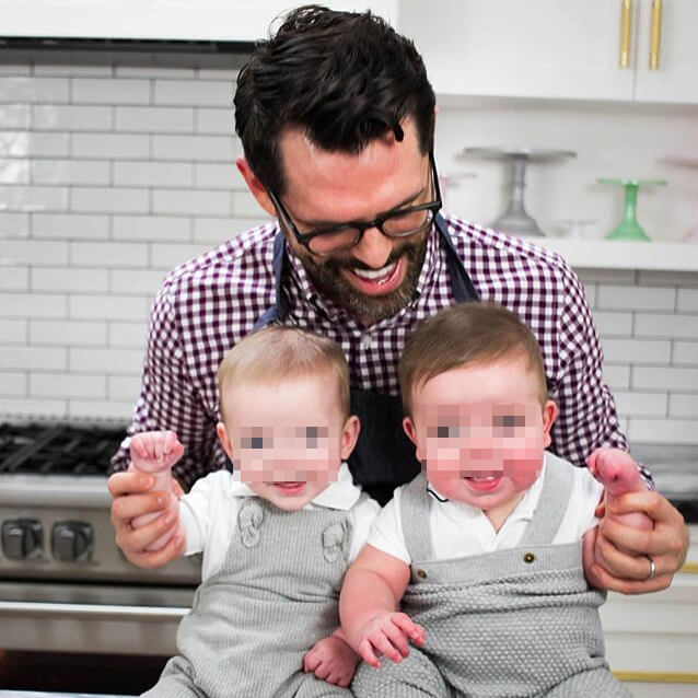 Papà in cucina