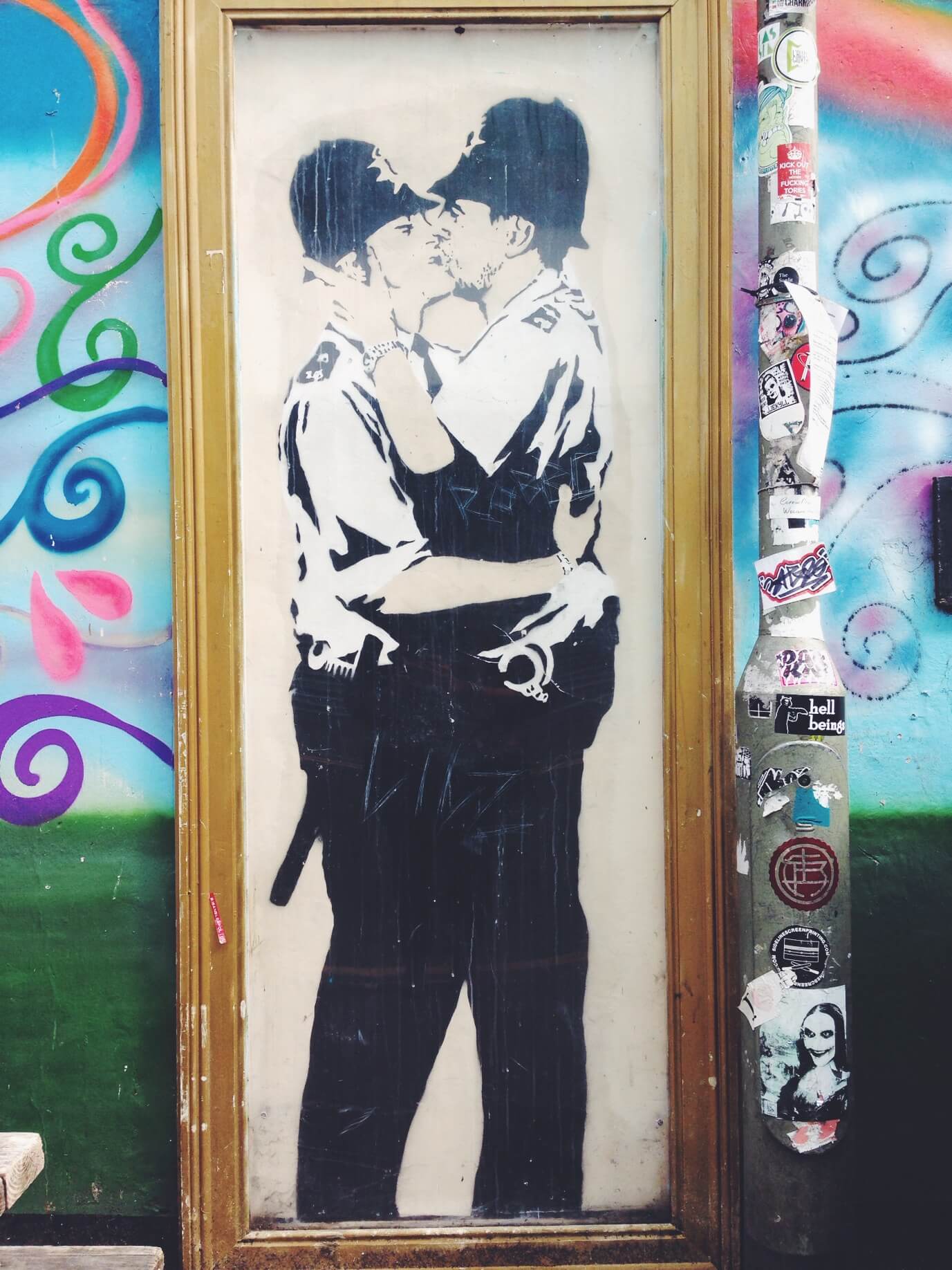 Street gay art Brighton
