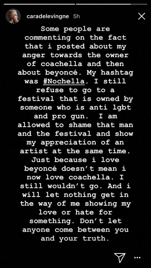 Cara Delevingne attacca il Coachella: 'il proprietario è omofobo, mi rifiuto di andarci' - Da2DnDrXUAMRYNC - Gay.it