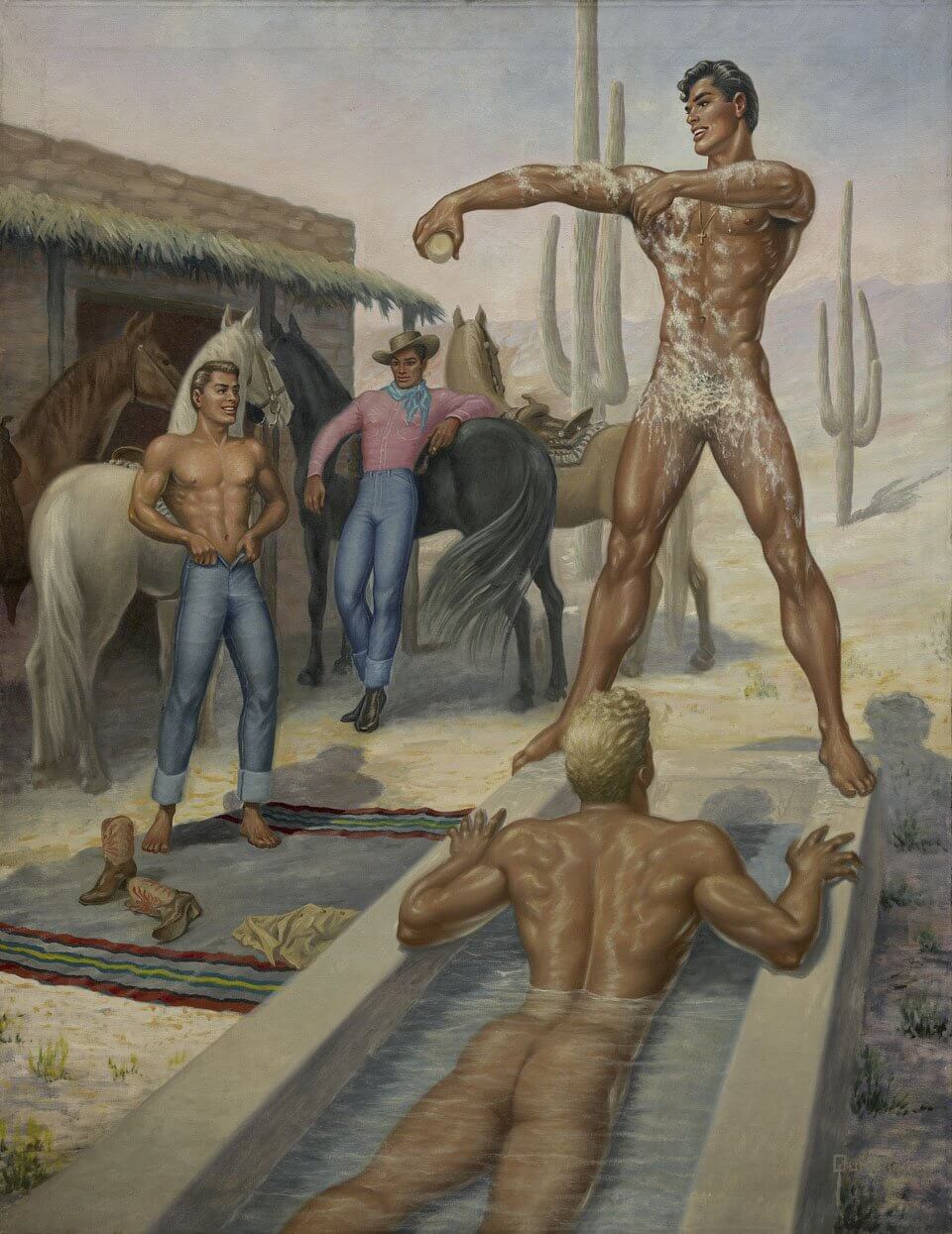 Morning in the Desert, 1949, Private collection