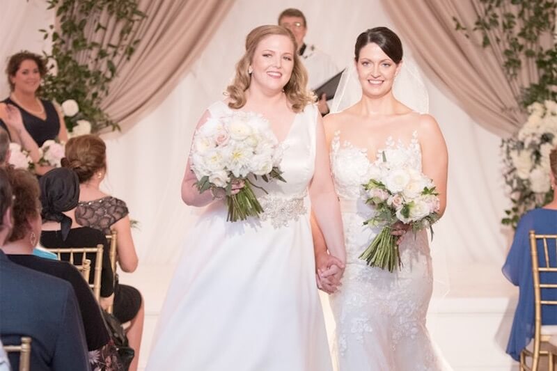 Ex Miss America sposa la compagna