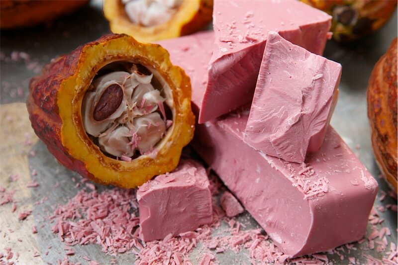 A tutti gli amanti del cioccolato: è arrivato il cioccolato rosa!