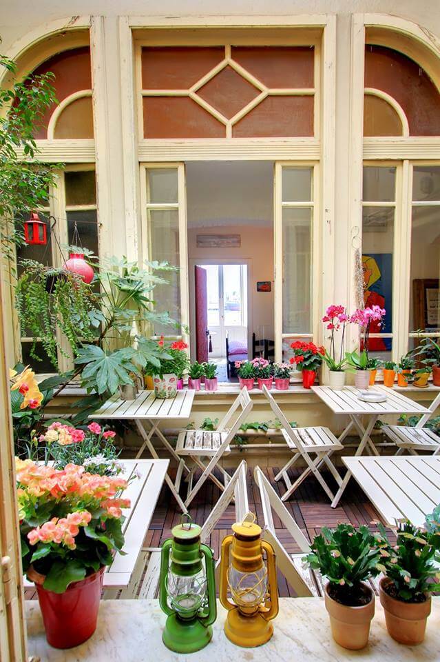 Giardino dell'hotel Miramare