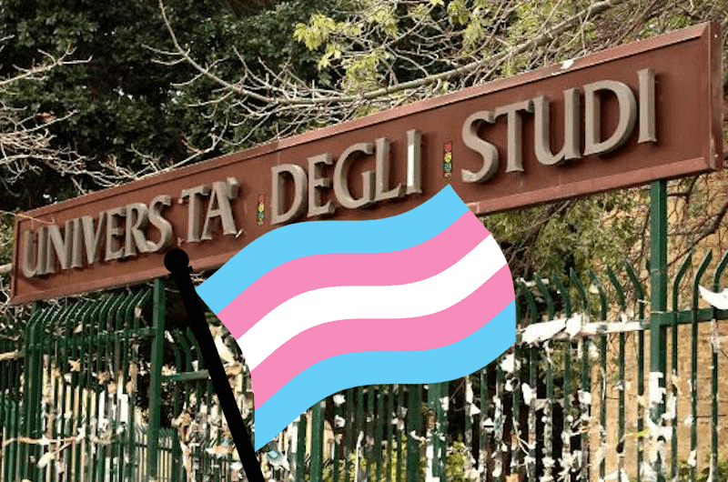 università di palermo bandiera transgender