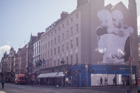 Joe Caslin e la street art gay in Irlanda - 1118057 - Gay.it
