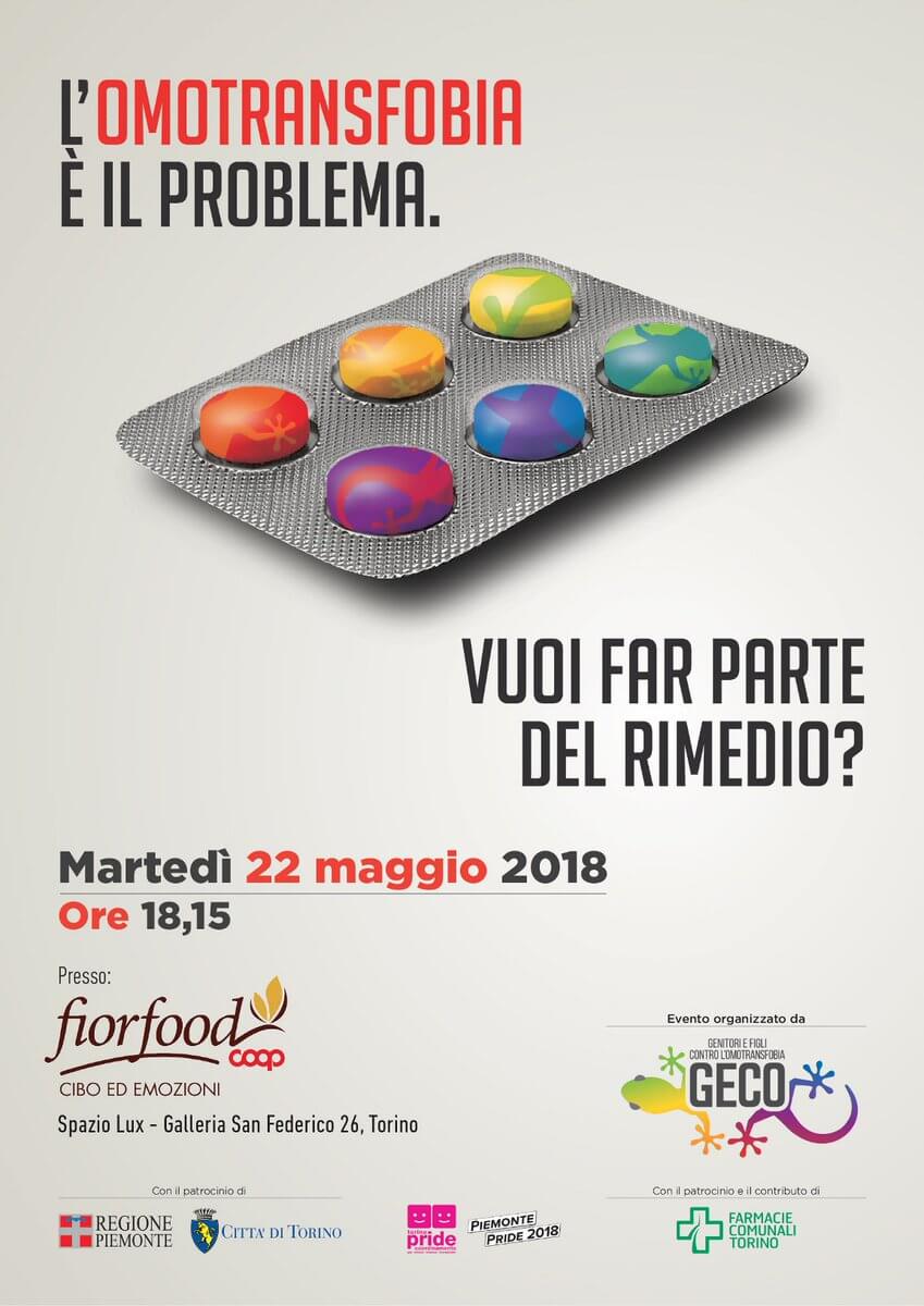 Deomofobina, a Torino il 'farmaco' per guarire dall'omofobia - DdeKFkwUQAQO on - Gay.it