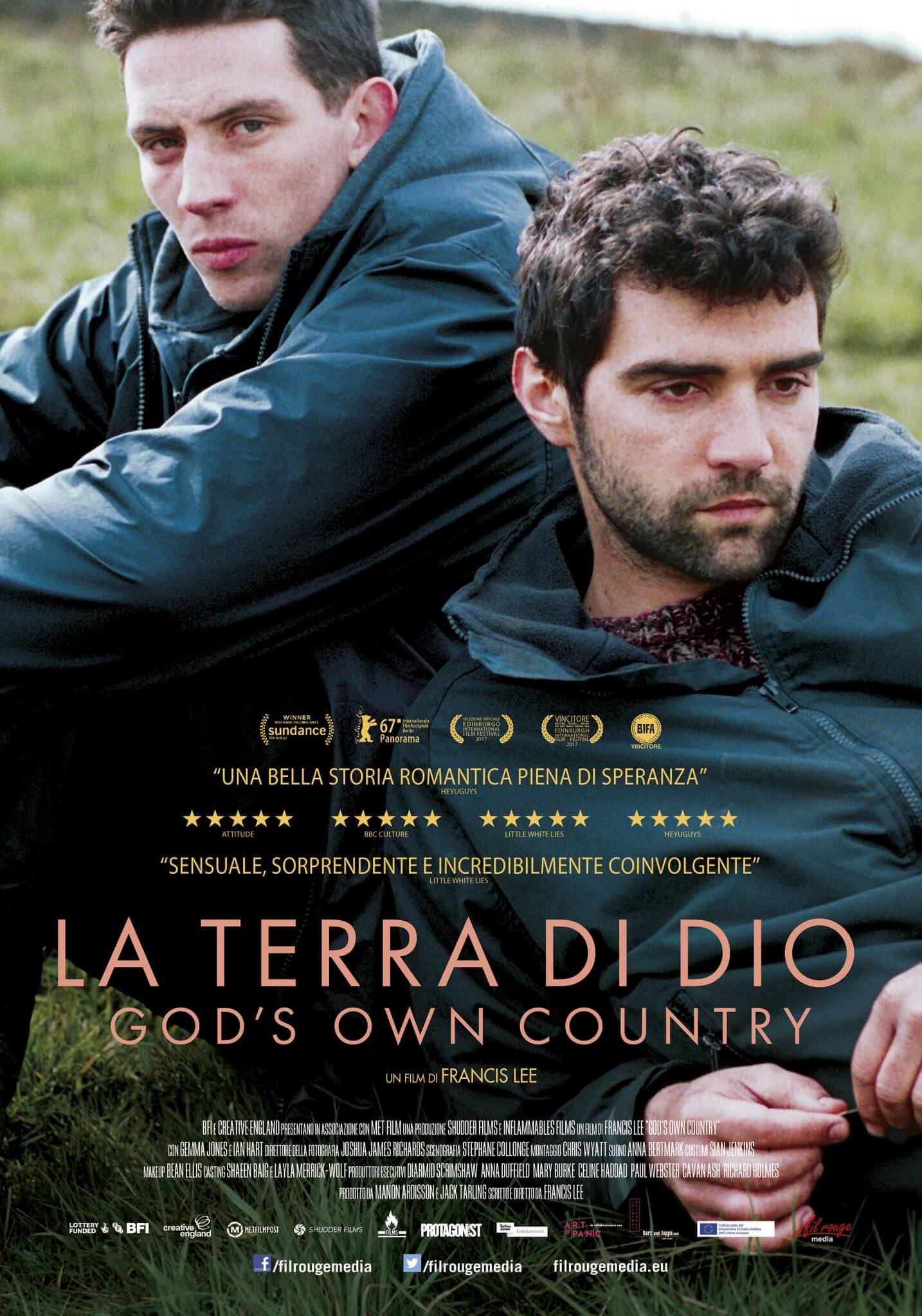 La Terra di Dio - God’s Own Country, clip in italiano in esclusiva - Poster GodsOC - Gay.it