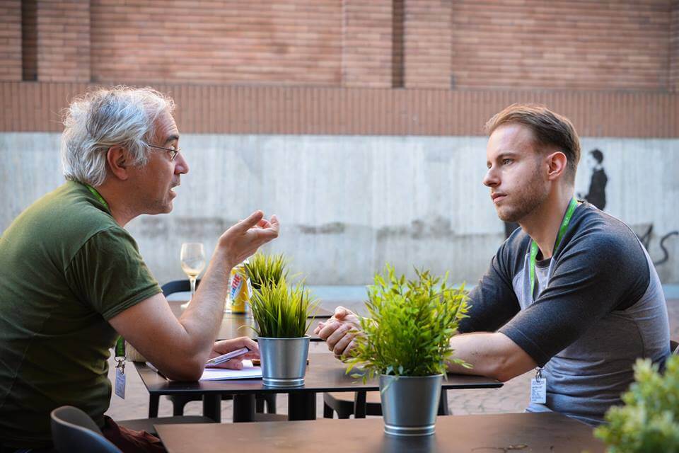 Immanuel Casto: “La vera Età del Consenso è la propria consapevolezza” - Roberto Schinardi e Immanuel Casto 2 - Gay.it