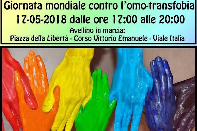 Avellino, il 17 maggio il primo  storico evento lgbt cittadino – lo spot contro l’omofobia