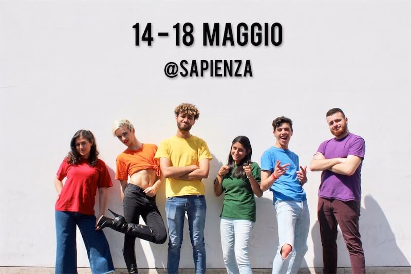 Sapienza, settimana rainbow con festival LGBTQ+ e primo Pride universitario