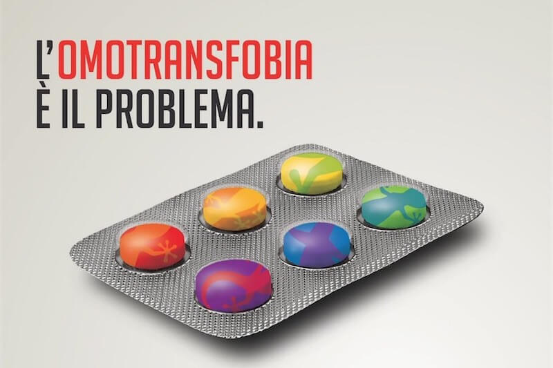 Deomofobina, a Torino il ‘farmaco’ per guarire dall’omofobia