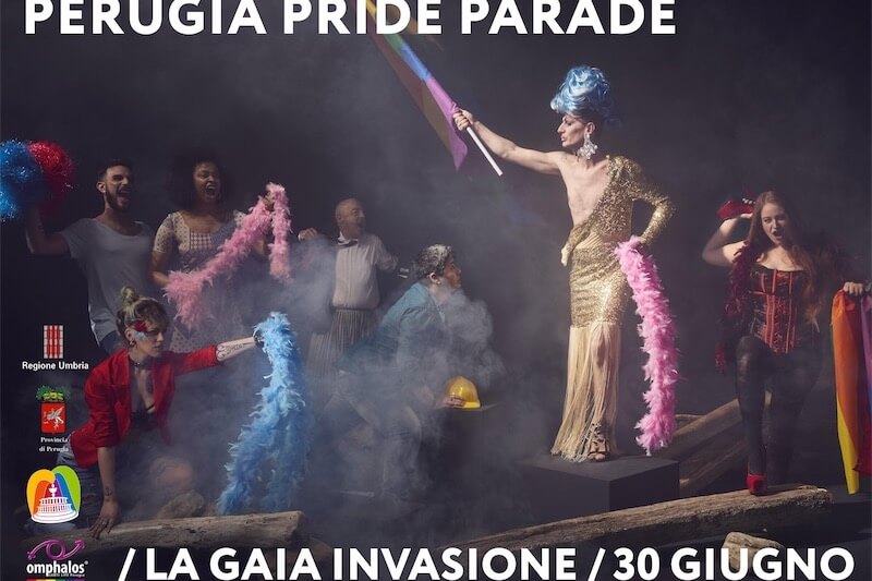 Perugia Pride 2018, è ‘gaia invasione’ – la campagna ufficiale