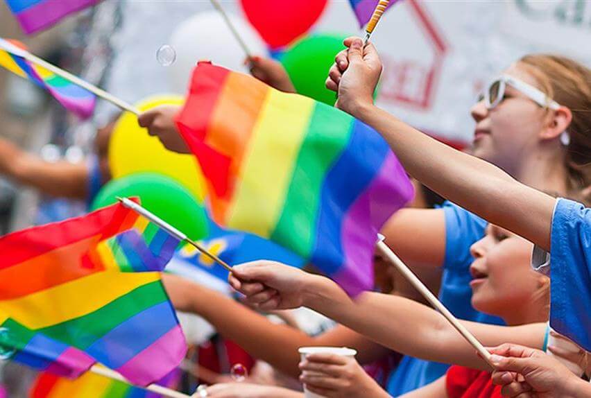 rainbow bandiere gay arcobaleno