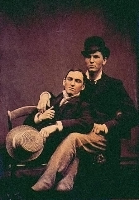 I ritratti delle coppie gay vintage dell'800 - 1875 usa - Gay.it