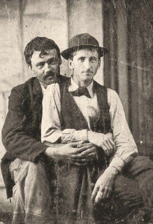 I ritratti delle coppie gay vintage dell'800 - 1878 - Gay.it