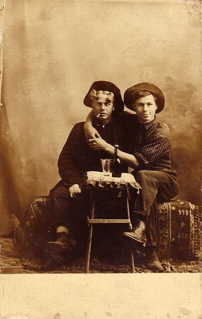 I ritratti delle coppie gay vintage dell'800 - 1890 - Gay.it