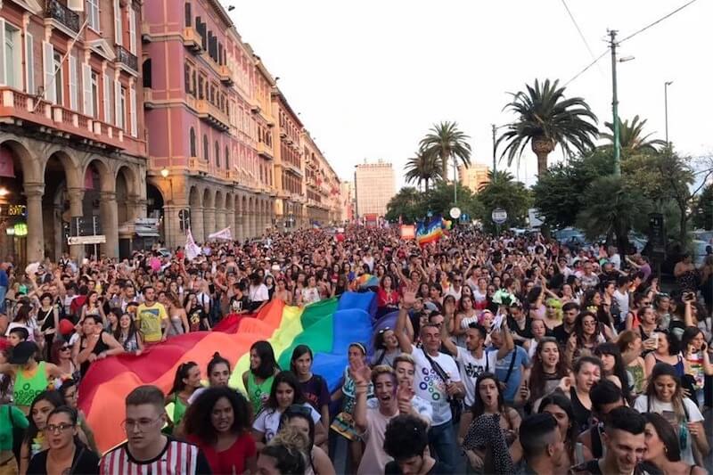 Onda Pride 2018, invasione arcobaleno per Cagliari, Bologna e Alba