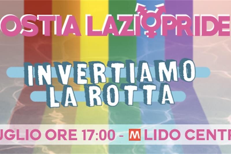 Lazio Pride 2018, Vladimir Luxuria e Federica Angeli per  la prima volta di Ostia