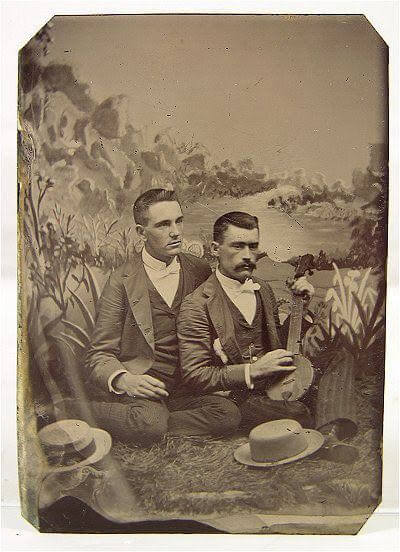 I ritratti delle coppie gay vintage dell'800 - coppia gay vintage - Gay.it